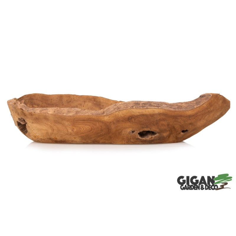 Plat en bois teck