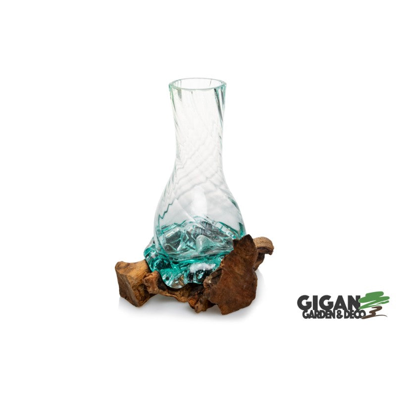 WOOD GAMAL VASE ILUT 30cm