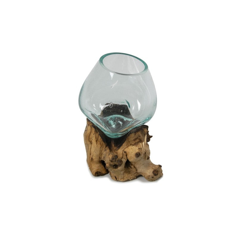 Vase sur racine de gamal 12cm