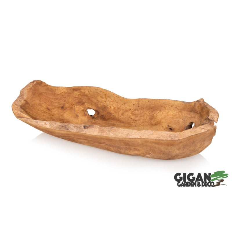 Plat en bois teck