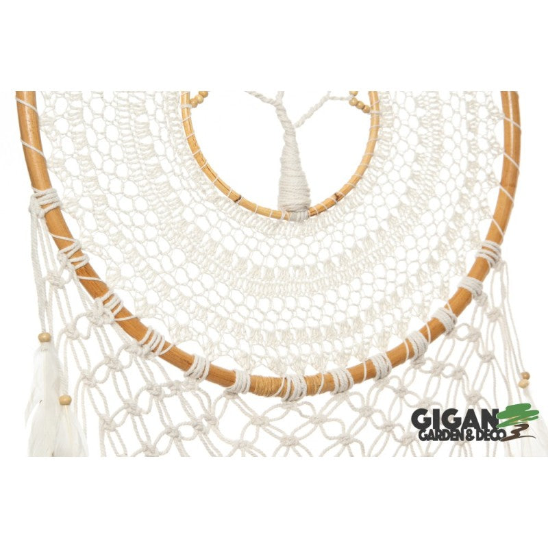 Attrape rêve White Rattan Treelife 52cm