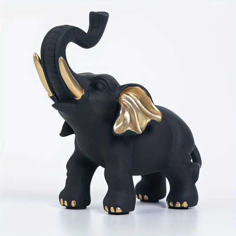 Sculpture Éléphant résine