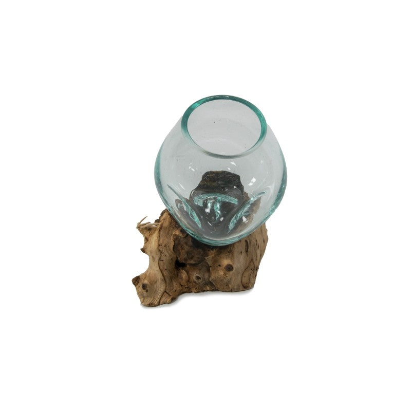 Vase sur racine de gamal 12cm