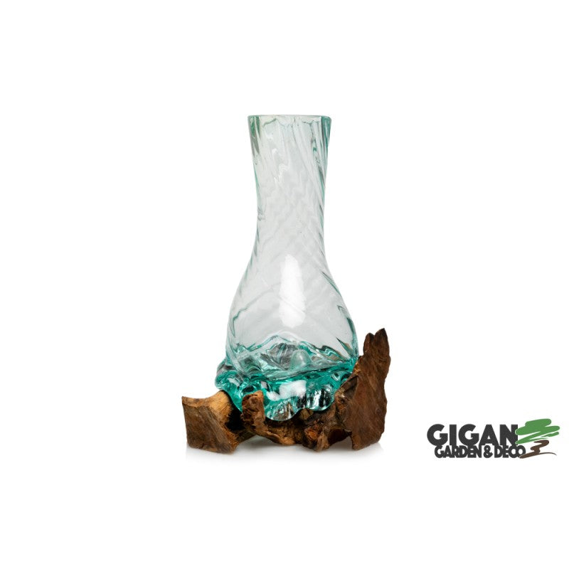 WOOD GAMAL VASE ILUT 30cm