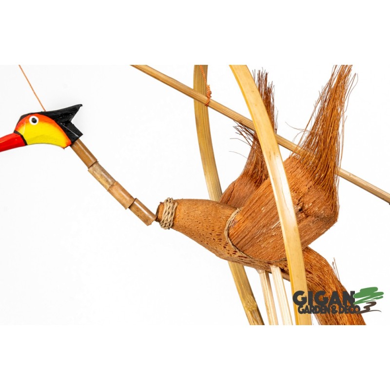 Carillon en bambou Bird 30cm