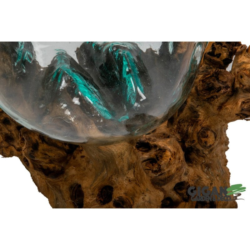 Vase sur racine de gamal 25cm