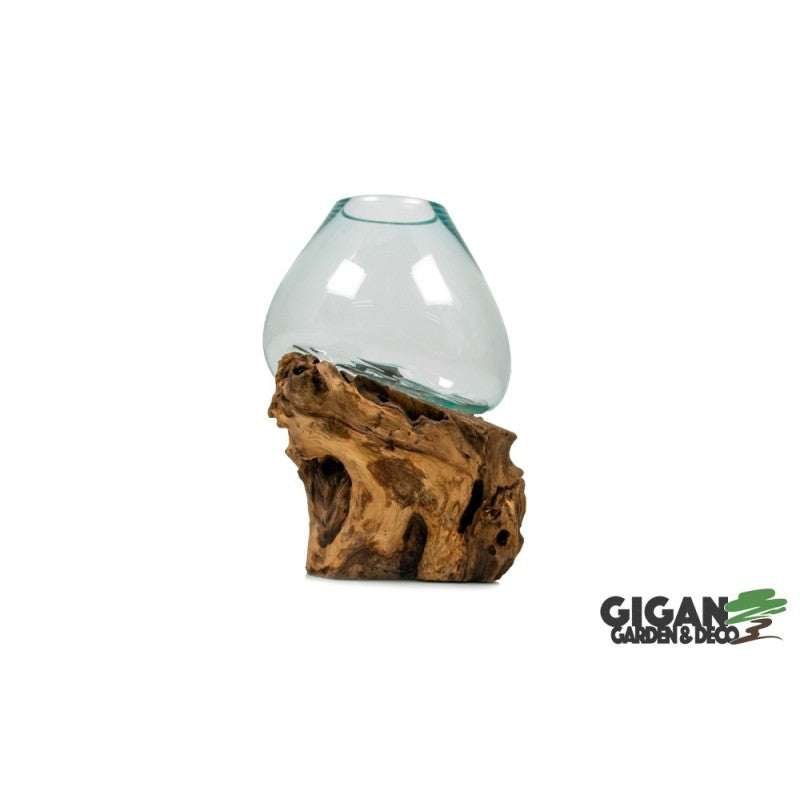 Vase sur racine de gamal 30cm