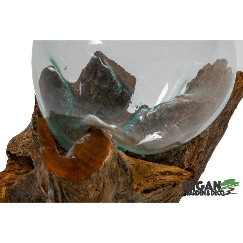 Vase sur racine de gamal 20cm