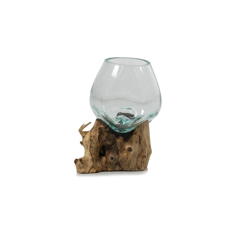 Vase sur racine de gamal 12cm