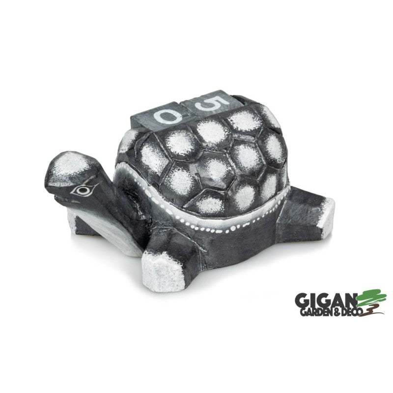 Calendrier en bois tortue