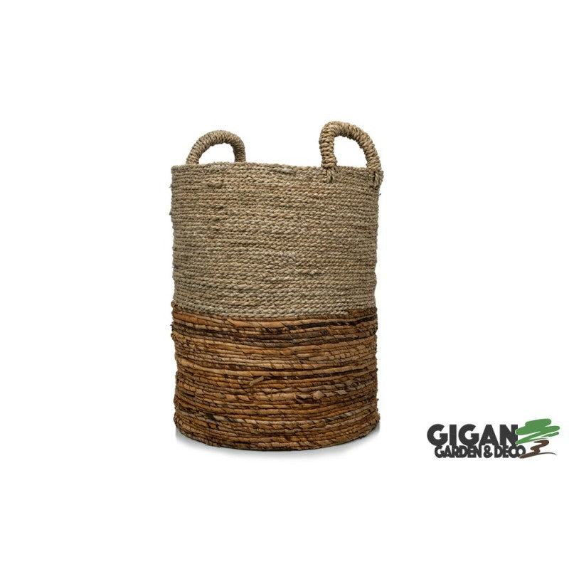 Set de 5 panier naturel