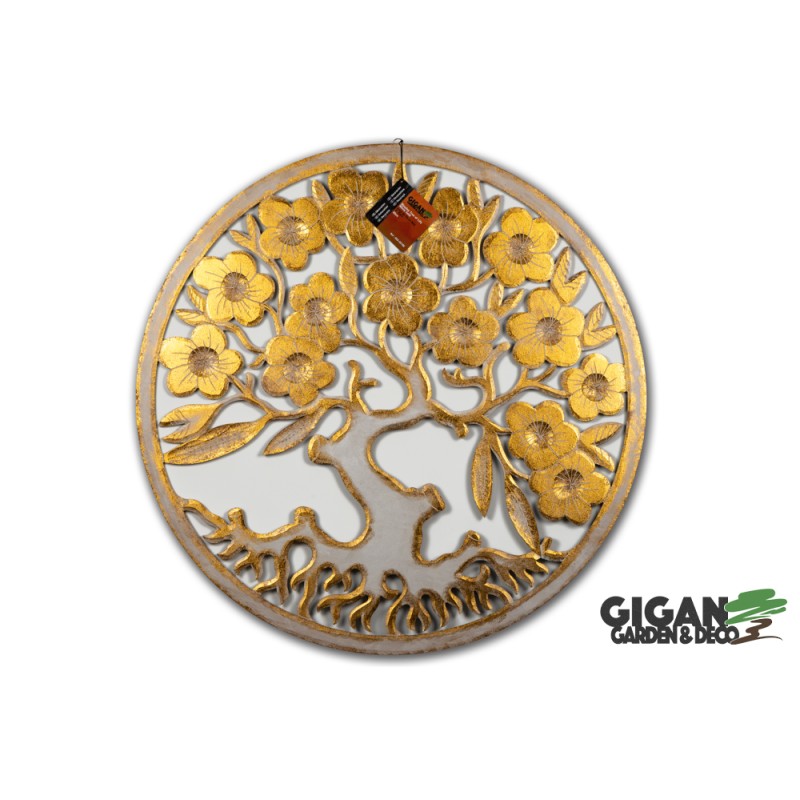 Wood tree life White gold