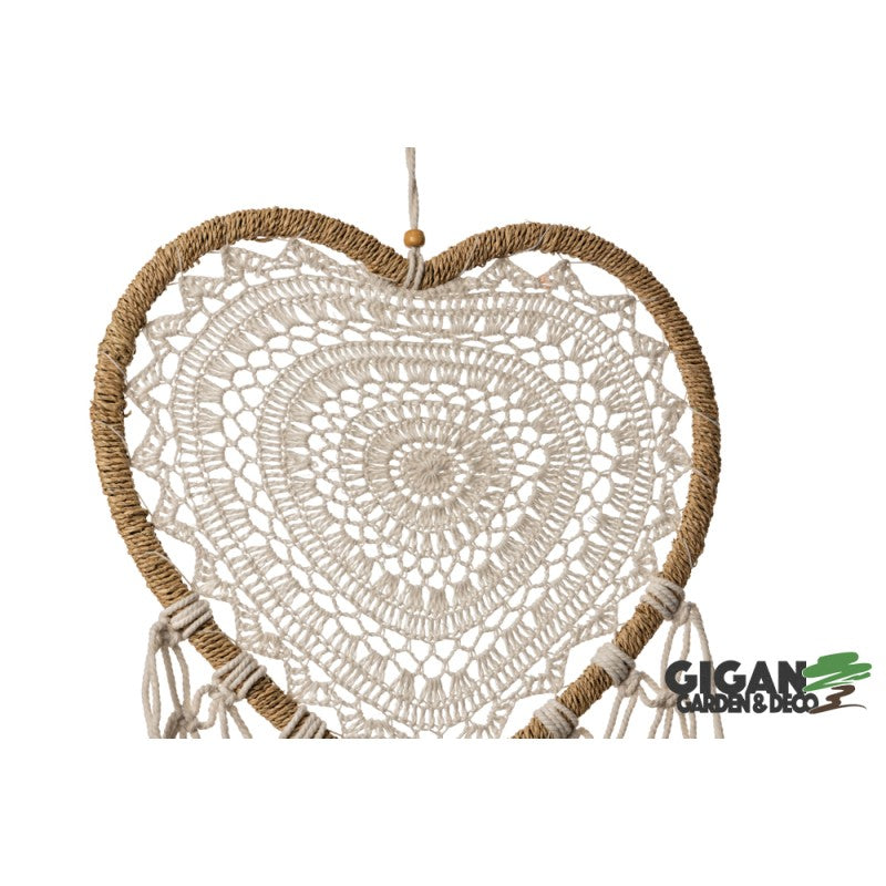 Attrape rêve Coeur 52cm