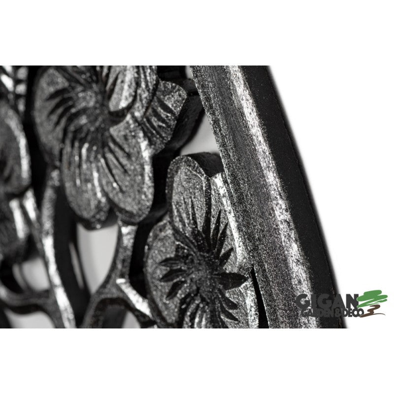 WOOD TREE LIFE BLACK SILVER