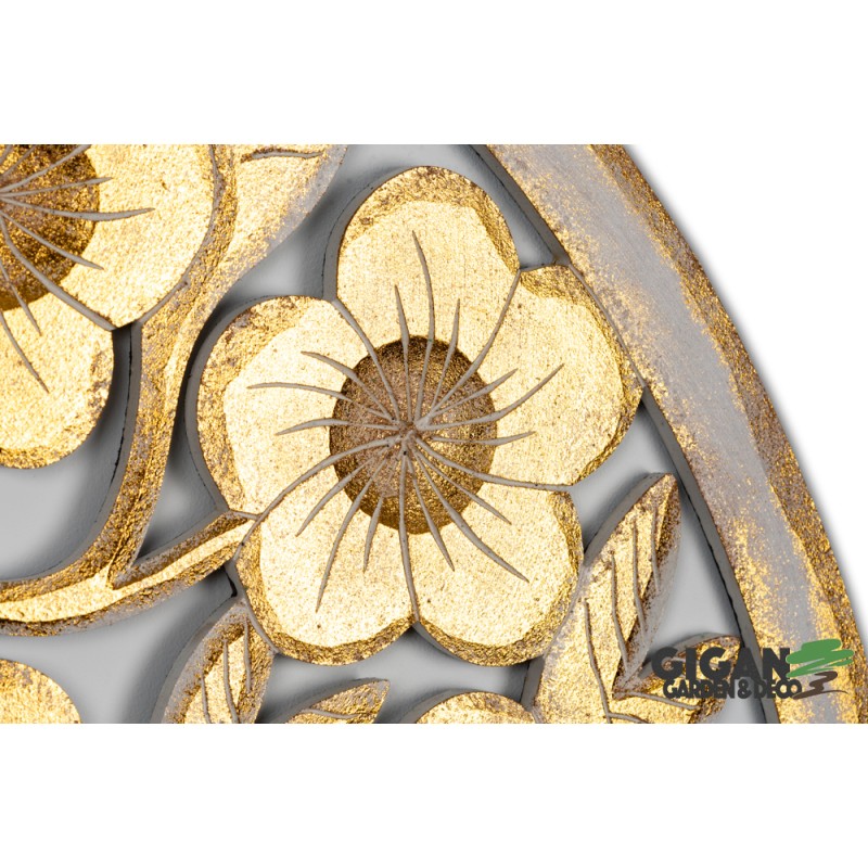 Wood tree life White gold
