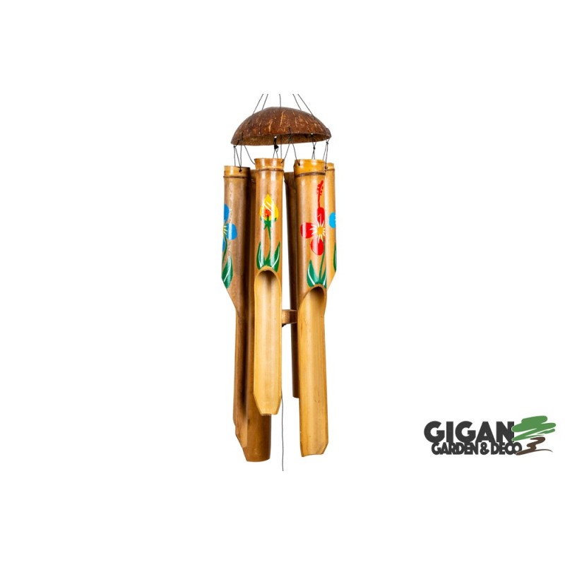 Carillon en bambou Flower 40cm