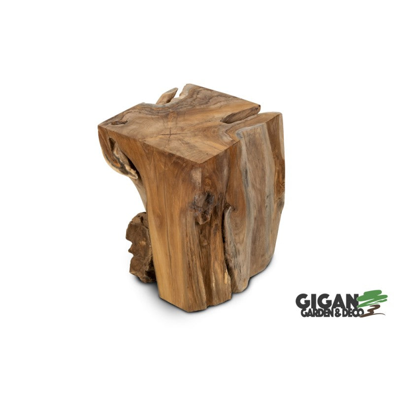 Tabouret bois teck