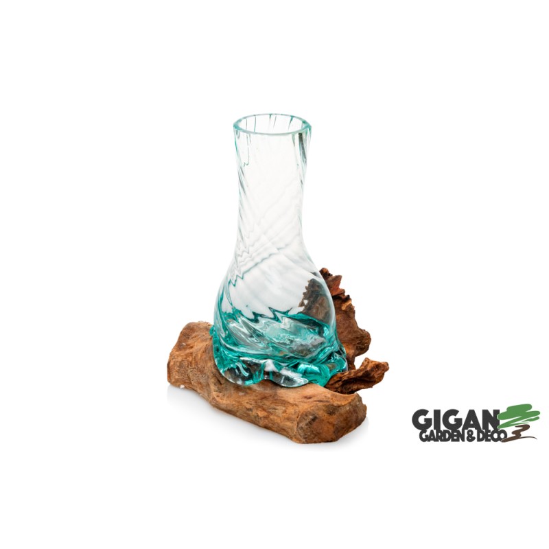 WOOD GAMAL VASE ILUT 30cm