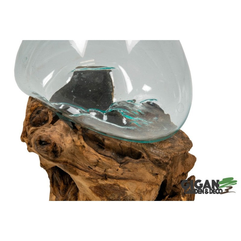 Vase sur racine de gamal 30cm