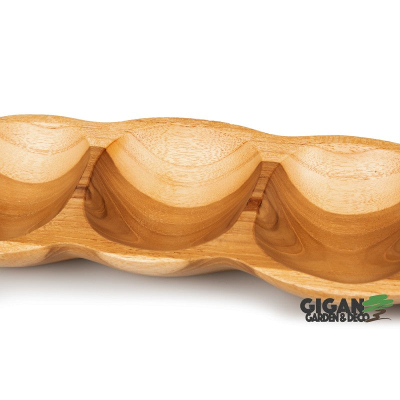 Plat forme arachides bois teck