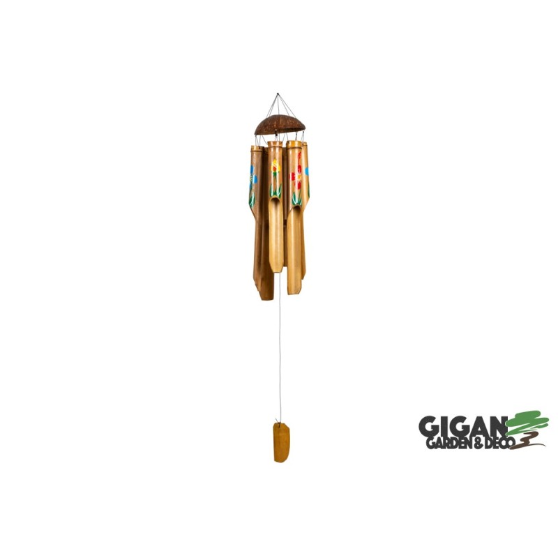 Carillon en bambou Flower 40cm